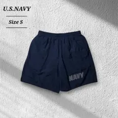 U.S.NAVYトレーニングパンツショーツUSA製SOFFEユニセックスネイビー