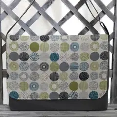 ショルダーバッグ、図書袋、絵本袋　　#2015