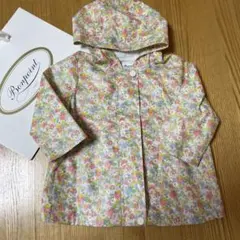 Bonpoint 花柄フード付きアウター 18M