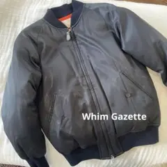 TimeSale！【2025AW新品タグ付き】Whim Gazette MA-1 TimeSale！【2025AW新品タグ付き】Whim Gazette MA-1 - メルカリ