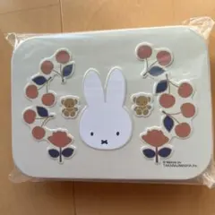 リンネル9月号付録 miffy ミッフィー 缶ケース入り ミニ文具セット