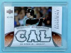 2006 Exquisite カル・リプケン Jr. ジャージーカード /45