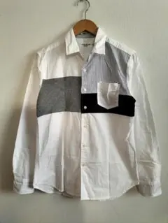 JUN CLUBジュンクラブ　長袖シャツ　パッチワーク