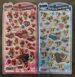 【パワーパフガールズ】うるちゅるPOPSEAL ブロッサム　バブルス　正規品