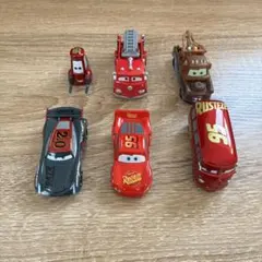 ミニカーセット ライトニング・マックィーン 他