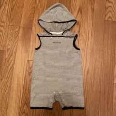 ⭐️コムサデモード　フォセット　ロンパース　80サイズ