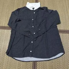 セポ　ドット長袖シャツ