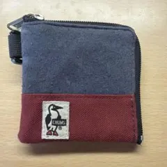CHUMS コインケース グレー/レッド