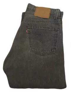 90年代　Levi's 501 USA製 先染め　ブラックデニム