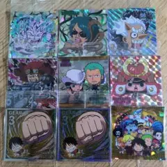 ワンピース大海賊ウエハースシール GR 9枚セット