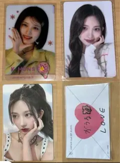 ガウル　IVE アイブ　PAPAJOHNS パパジョンズ　ピースカード　トレカ