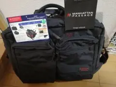 マンハッタンパッセージ 大型ビジネスバッグ B4対応 #8103　黒色