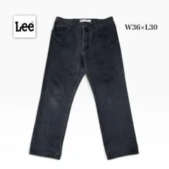 Lee 200 REGULAR FIT ブラックデニム W36 L30
