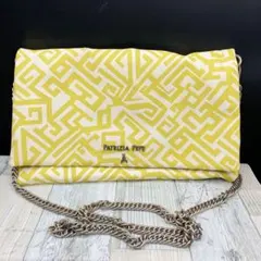 PATRIZIA PEPE チェーンバッグ　パトリツィアぺぺ 黄色