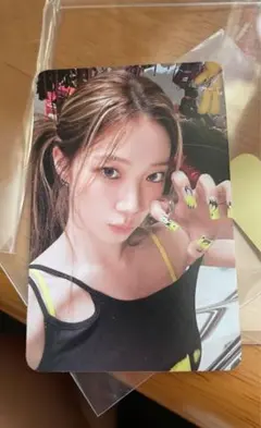 LE SSERAFIM ルセラ カズハ トレカ Spaghetti