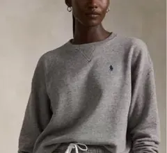 ラルフローレン　ライトウェイト フリース クルーネック プルオーバー　新品タグ付