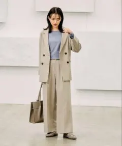 GLOBAL WORK スッキレイクルーネックプルオーバー