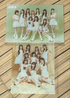 ME:I ミーアイ MUSE CD 特典 ネオウィング クリアポスター セット