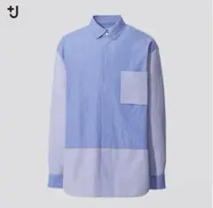 ユニクロ+J ストライプ カジュアルシャツ