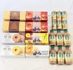 堂島ドーナツ　堂島バウム　パウンドケーキ　スタバ カフェラテ　キャラメルラテのサムネイル