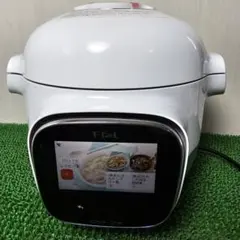 値下げ中‼️T-fal Cook4me 電気圧力鍋 ホワイト大容量6L - メルカリ