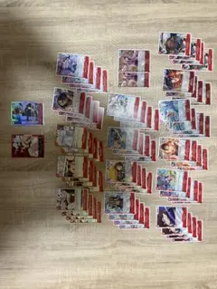 ワンピースカード 世界最強の戦士 赤デッキパーツまとめ売り