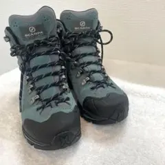 【美品】SCARPA 登山靴 ターコイズ　サイズ36 ソール未使用