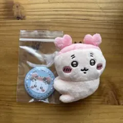 ちいかわ 刺繍缶バッジ カニ
