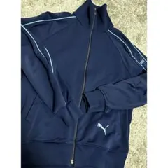 PUMAジャージ　緑タグ　ジップアップジャケット