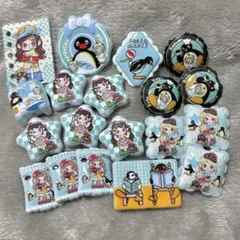 キャラクターアクリルカスタムビーズ ドラ DORA ピングー 18個 おまけ付き