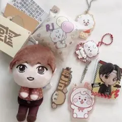 BTS bt21 ジン　RJ　7点セット