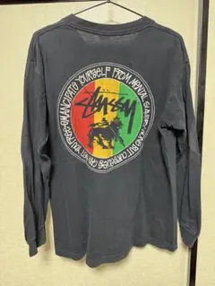 80s 90s USA製 OLD Stussy 黒タグ ラスタ