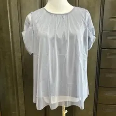 新品未使用♡ロペピクニック　ライトブルー パフスリーブ ブラウス