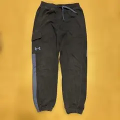 Under Armour YG ダークグレー ロングパンツ
