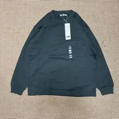 【新品】UNIQLO U クルーネックT 長袖 M オリーブ