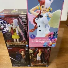 ONE PIECE FILM RED シャンクス ウタ　フィギュアまとめ売り