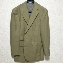 CHAPS RALPH LAURENチェック柄テーラードジャケット　Lサイズ
