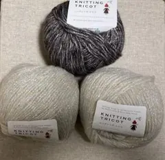 毛糸ZAKKAストアーズ　トリコシリーズ　Jewel ジュエル　2色　3玉セット