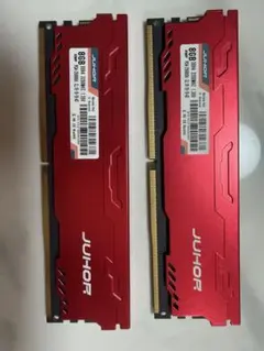 JUHOR DDR4 8GB 2枚組 メモリ 3200MHz - メルカリ