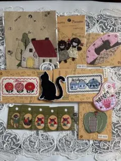 アイロンワッペン　セット