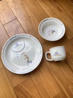子ども用食器セット ブレーメンの音楽隊　ナルミ