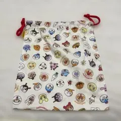 アンパンマン 巾着袋 24×28cm