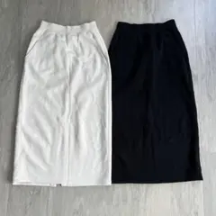 GU ヘビーウェイトスウェットナロースカート Sサイズ