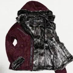 ムートンジャケット フリースジャケット