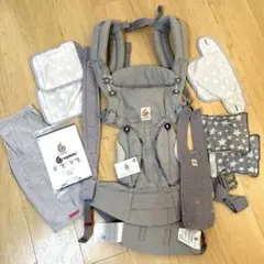 エルゴ　OMNI360　グレー　抱っこ紐　おんぶ　前向き　腰抱っこ　⭐︎オマケ付