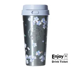 スタバ　SAKURA2026ステンレス ボトルエアリーブルー473ml a