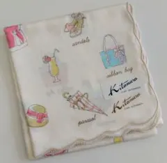 Kitamura大判 ハンカチ おしゃれ　新品未使用のサムネイル