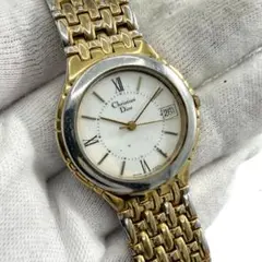 【稼動】 Christian Dior 腕時計 ゴールド コンビ 3023のサムネイル