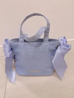 ♡CECILMcBEE♡サテンリボン ♡ ♡ミニトートバッグ ♡のサムネイル