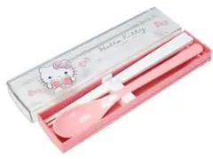 ハローキティ　コンビセット　箸＆スプーン　サンリオ